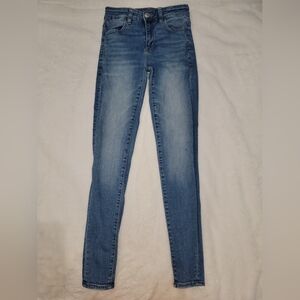 American Eagle Outfitters Skinny Blue Jeans Sleek Fit